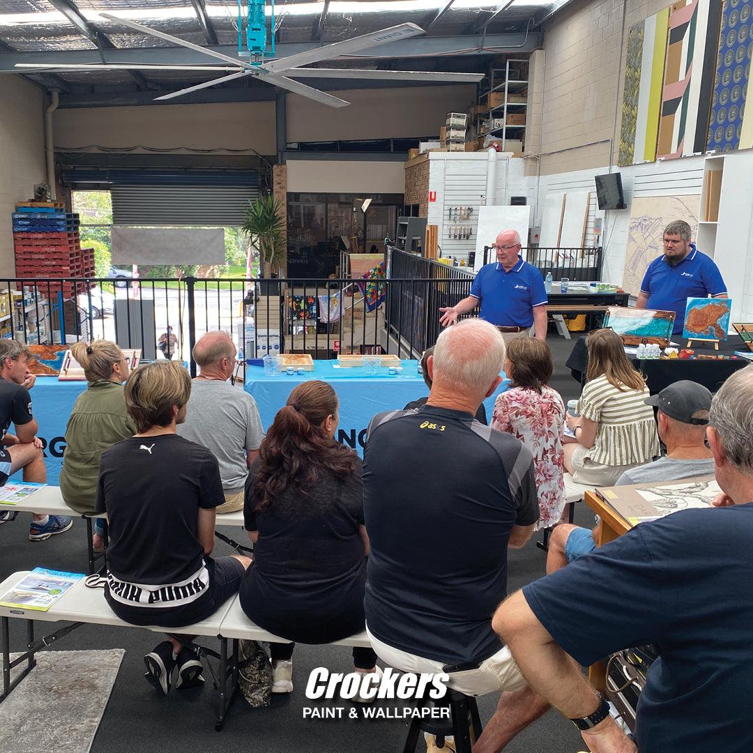 Do You Love DIY Workshops and Learning about Interesting Products? - Crockers Paint & Wallpaper