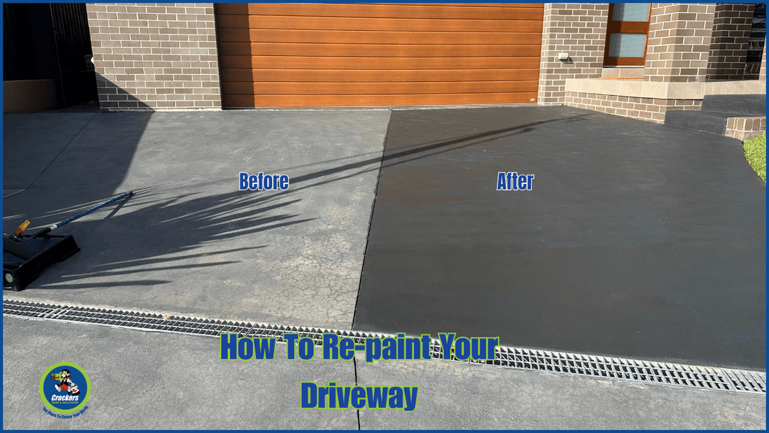 DIY Driveway Makeover: Transform Your Home's Entry with a Budget-Friendly Facelift - Crockers Paint & Wallpaper