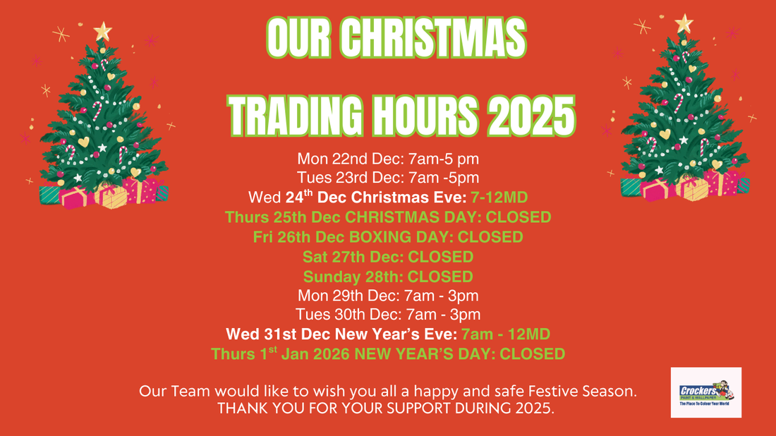 Christmas & New Trading 2025/2026