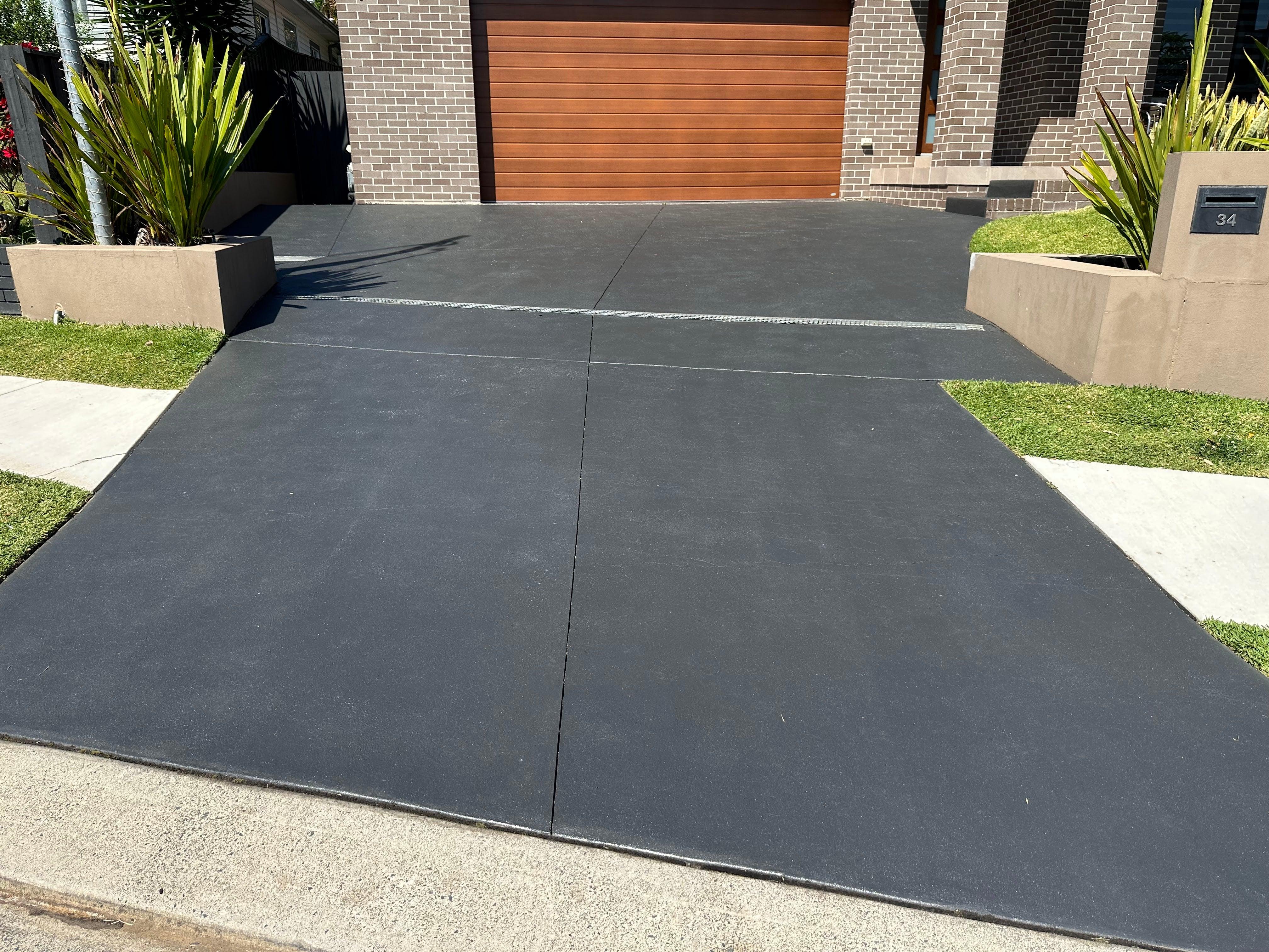 Concrete Rocker Concrete Driveway Paving Paint Sealers and Paints | For New and Faded ...
