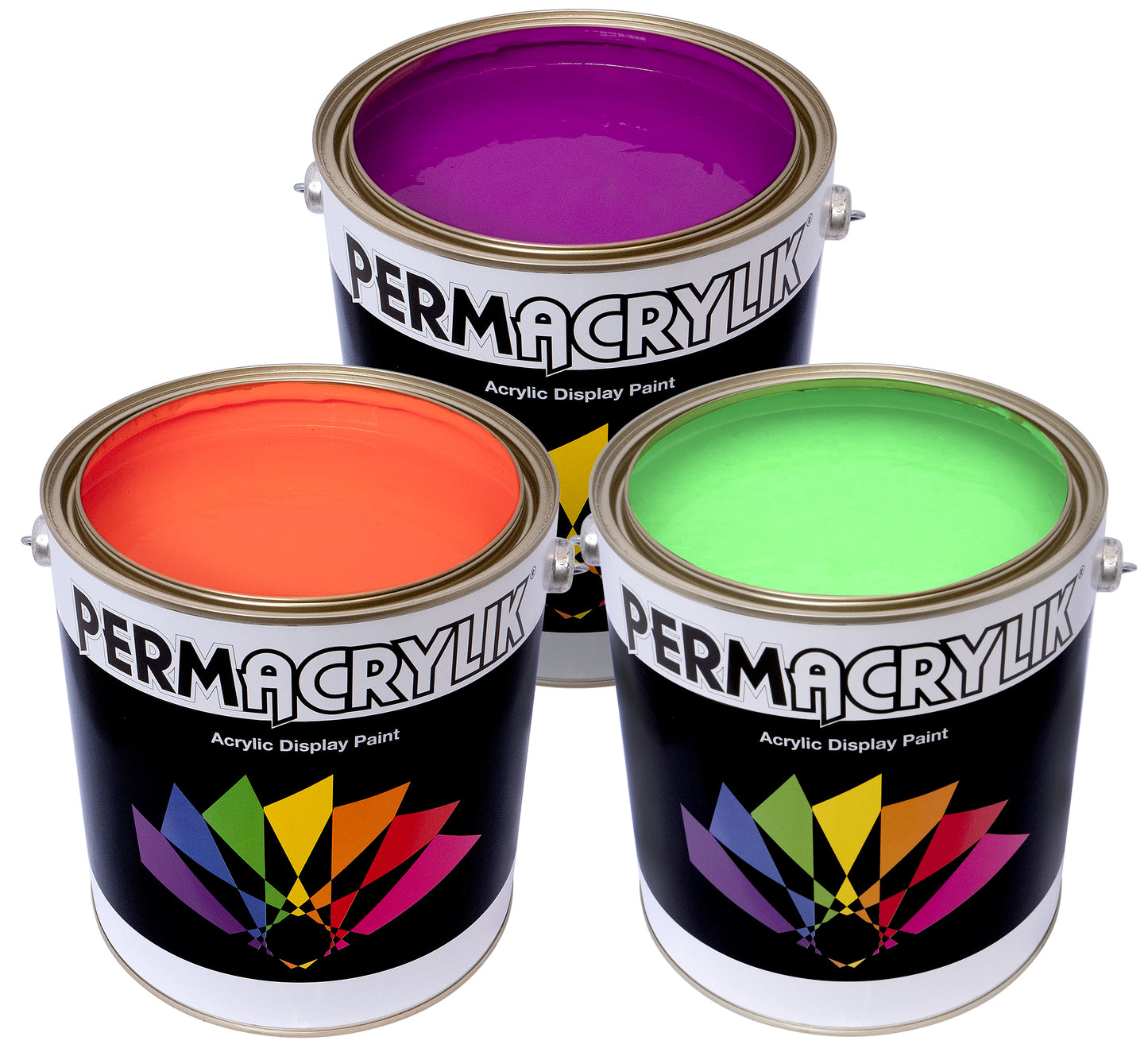 Permacrylik Matt Glow Acrylic Paint Colours