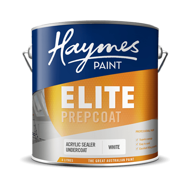 Elite Prepcoat Acrylic Primer Sealer Undercoat - Crockers Paint & Wallpaper