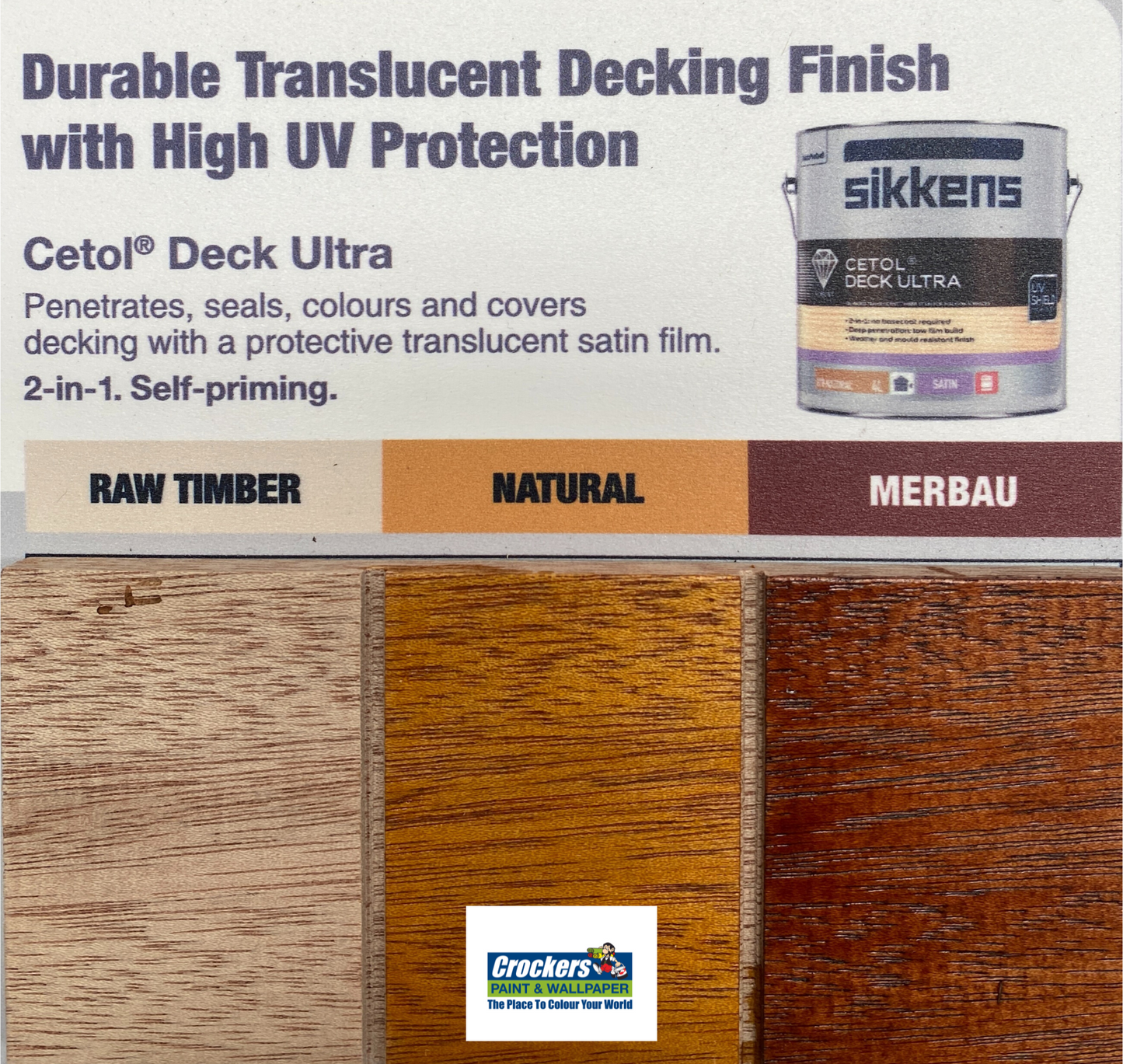 Sikkens Cetol Deck ULTRA 078 Oil Based Decking Stain – Crockers Paint ...