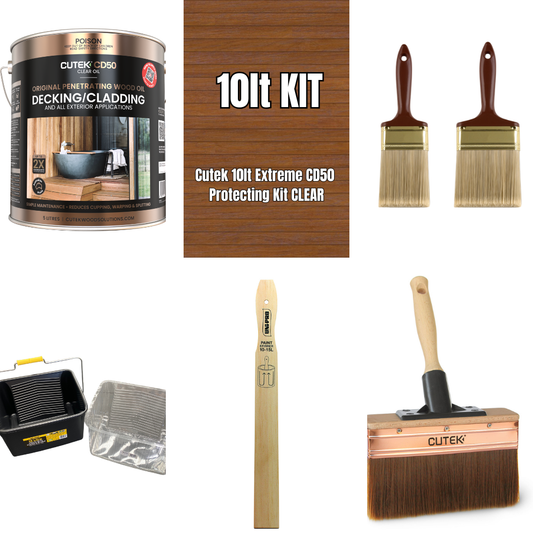 Cutek Extreme CD50 10lt Protecting Kit CLEAR | Crockers Paint