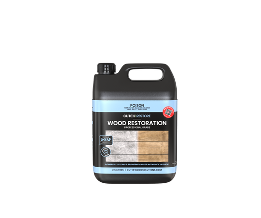 Cutek Restore Wood Restoration 2.5lt | CrockersPaint & Wallpaper