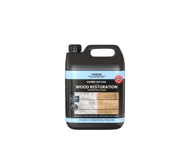 Cutek Restore Wood Restoration 2.5lt | CrockersPaint & Wallpaper