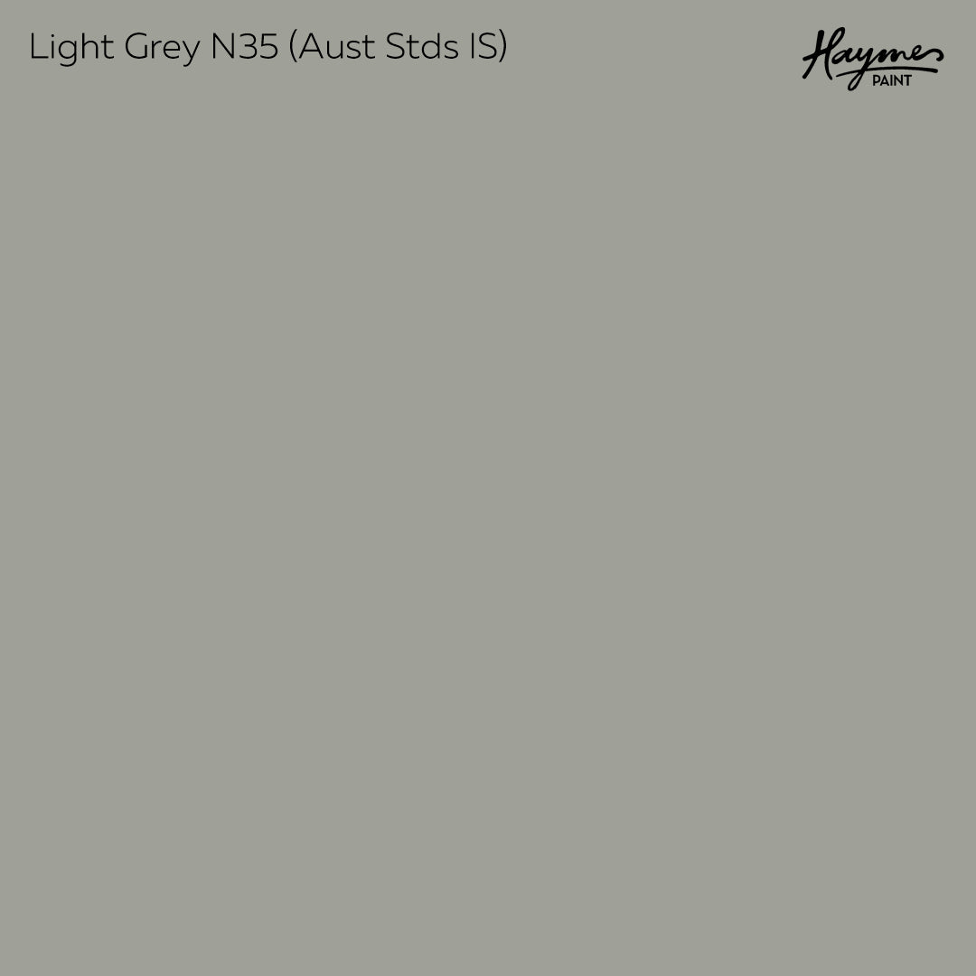 Haymes Colour Light Grey N35 Aust Stds