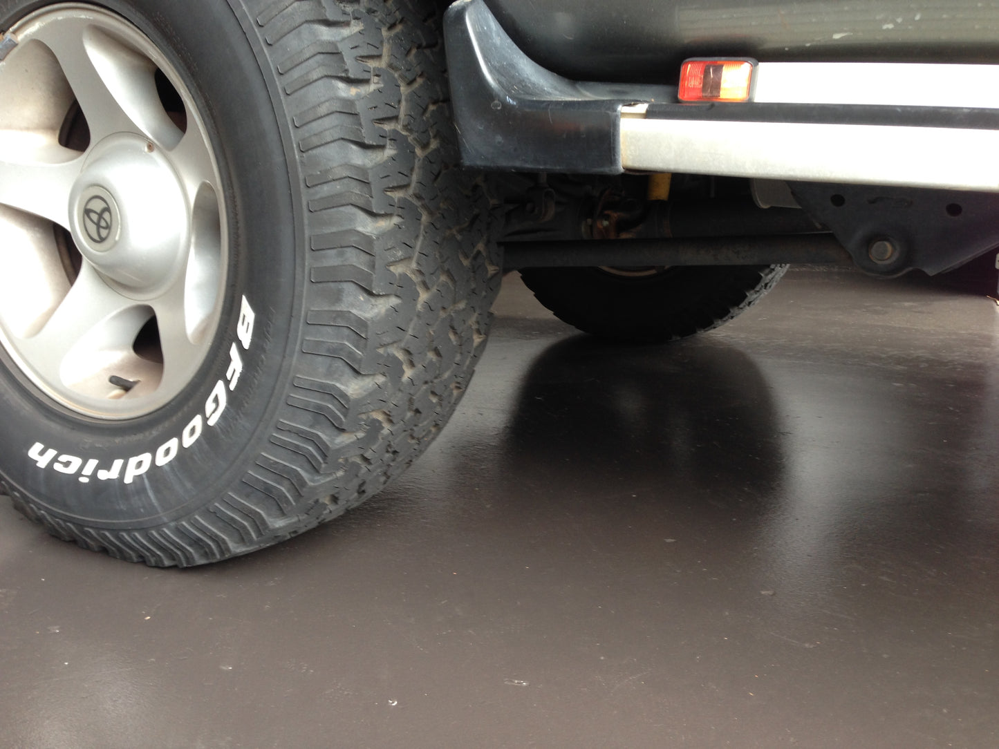 Tyres on a Haymes Ultimate Painted Surface
