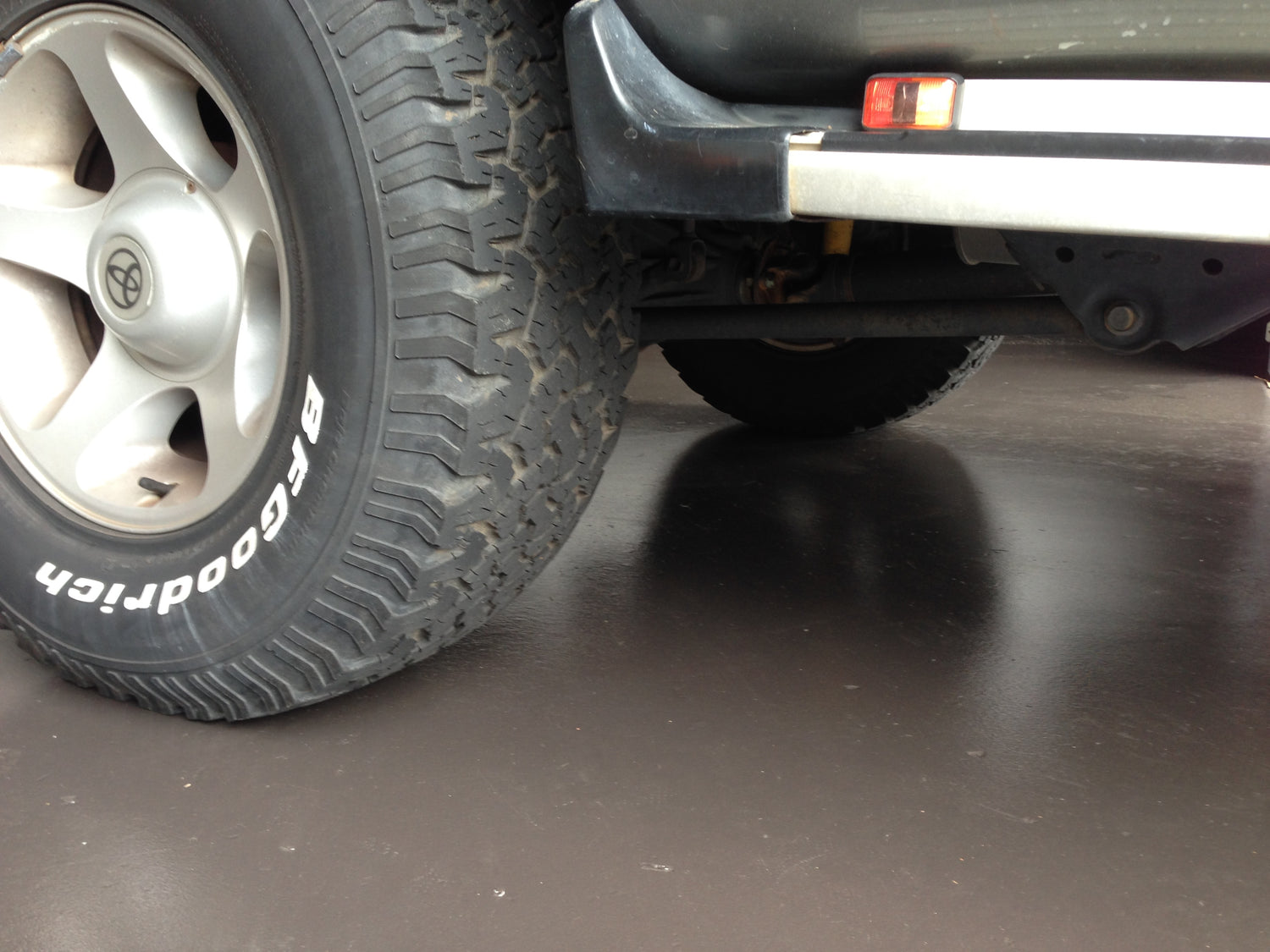 Tyres on a Haymes Ultimate Painted Surface