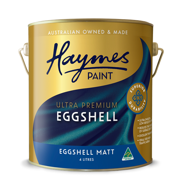 Haymes Ultra Premium Eggshell Matt Acrylic Paint