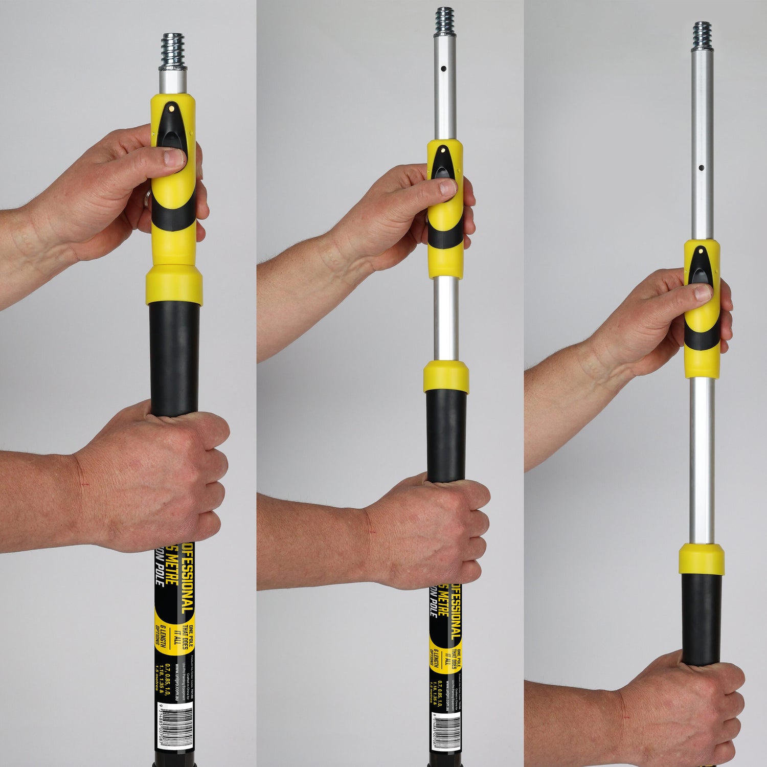 Heavy Duty Dual 2 in 1 Extension Pole 0.7-1.5mt Extended | Crockers Paint & Wallpaper
