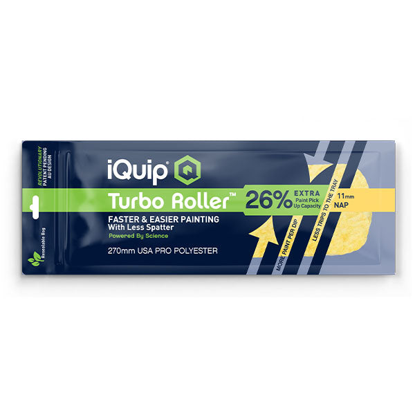 Iquip Turbo Roller 11mm-270mm | Crockers Paint & Wallpaper