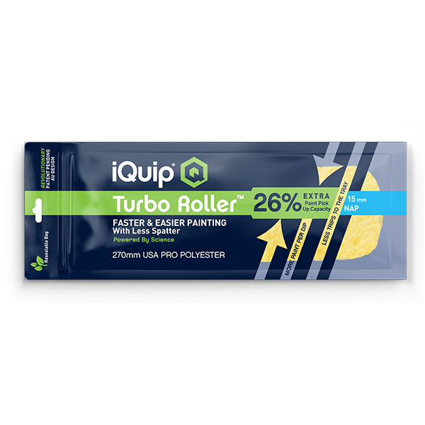 Iquip Turbo Roller 15mm-270mm | Crockers Paint & Wallpaper