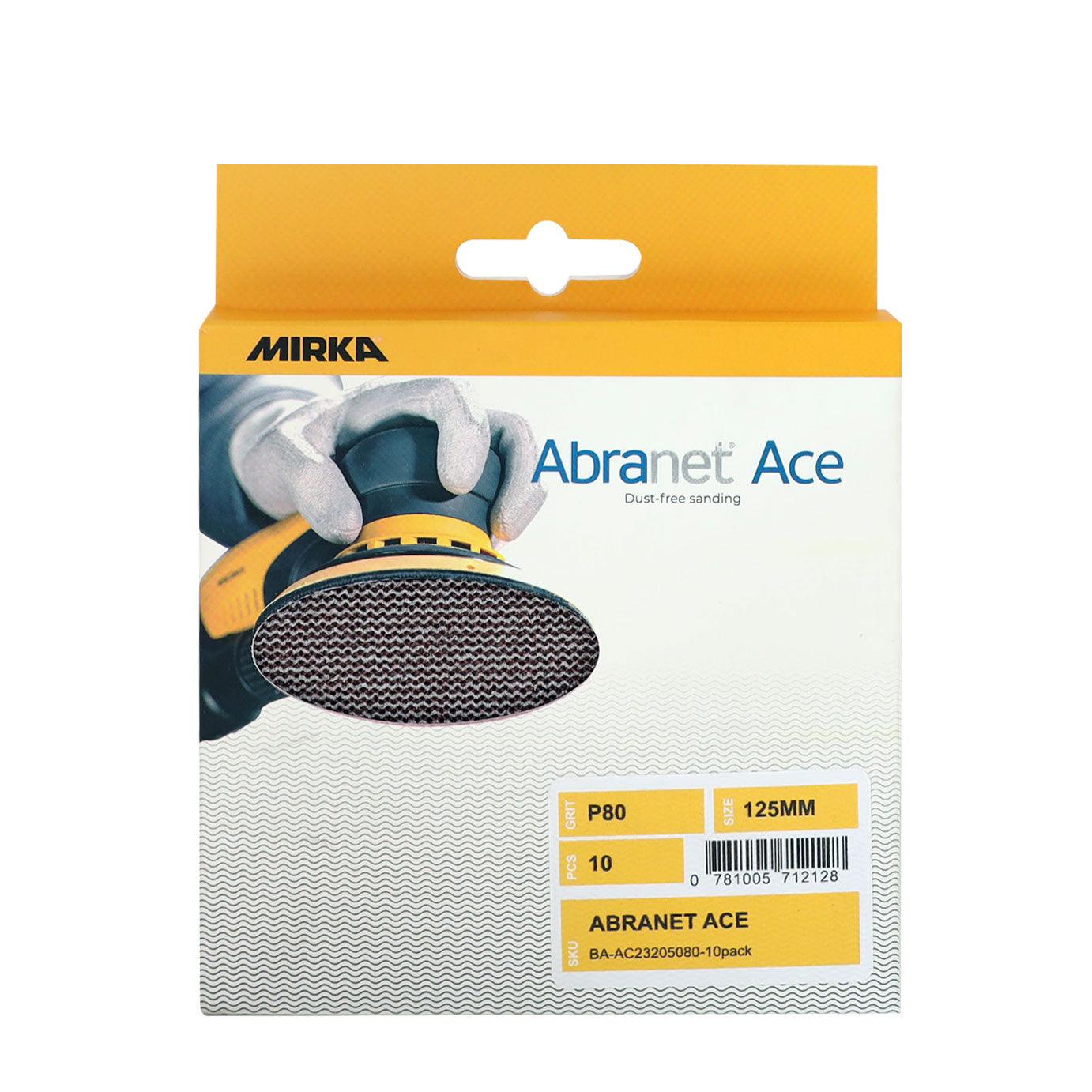 MIRKA ABRANET ACE CERAMIC DISCS 150MM/6" COARSE GRITS 10 DISC PACK - Crockers Paint & Wallpaper