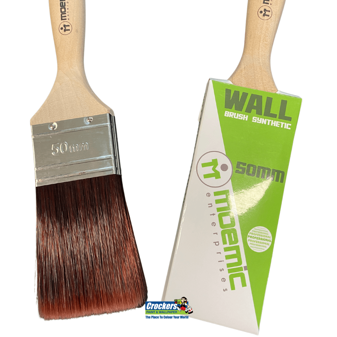 Moemic Wall Brush With Advanced Synthetic Filament - Crockers Paint & Wallpaper