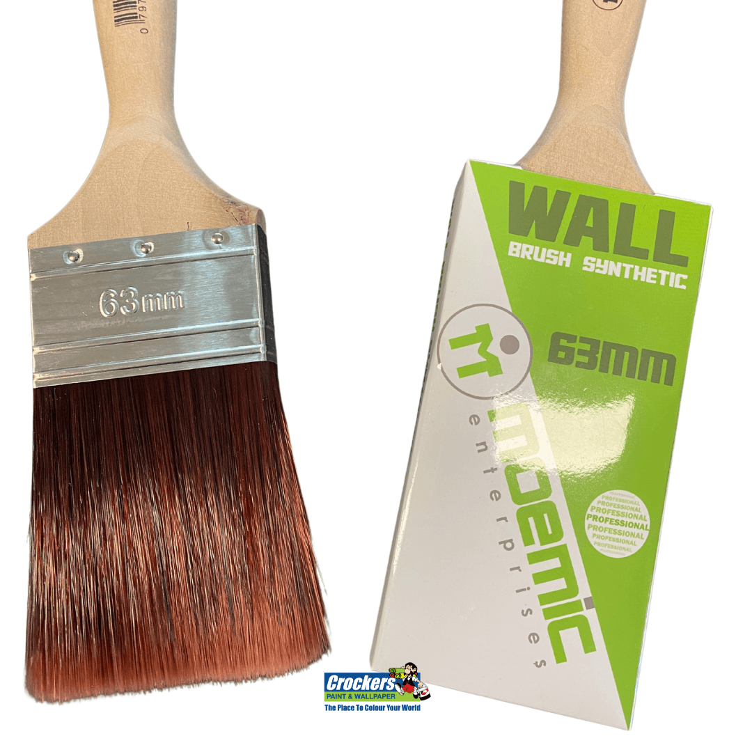 Moemic Wall Brush With Advanced Synthetic Filament - Crockers Paint & Wallpaper