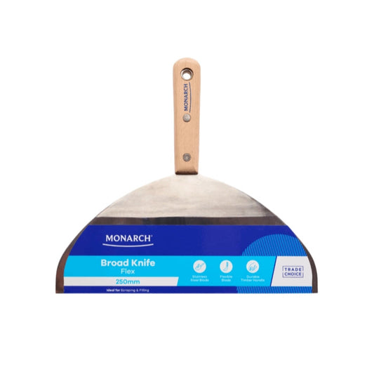 Monarch broad knife with wooden handle | Crockers Paint & Wallpaper