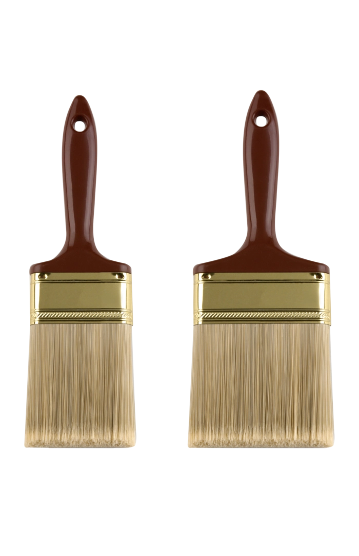 Monarch Fence Paint Brushes 2 Pack Open | Crockers Paint & Wallpaper