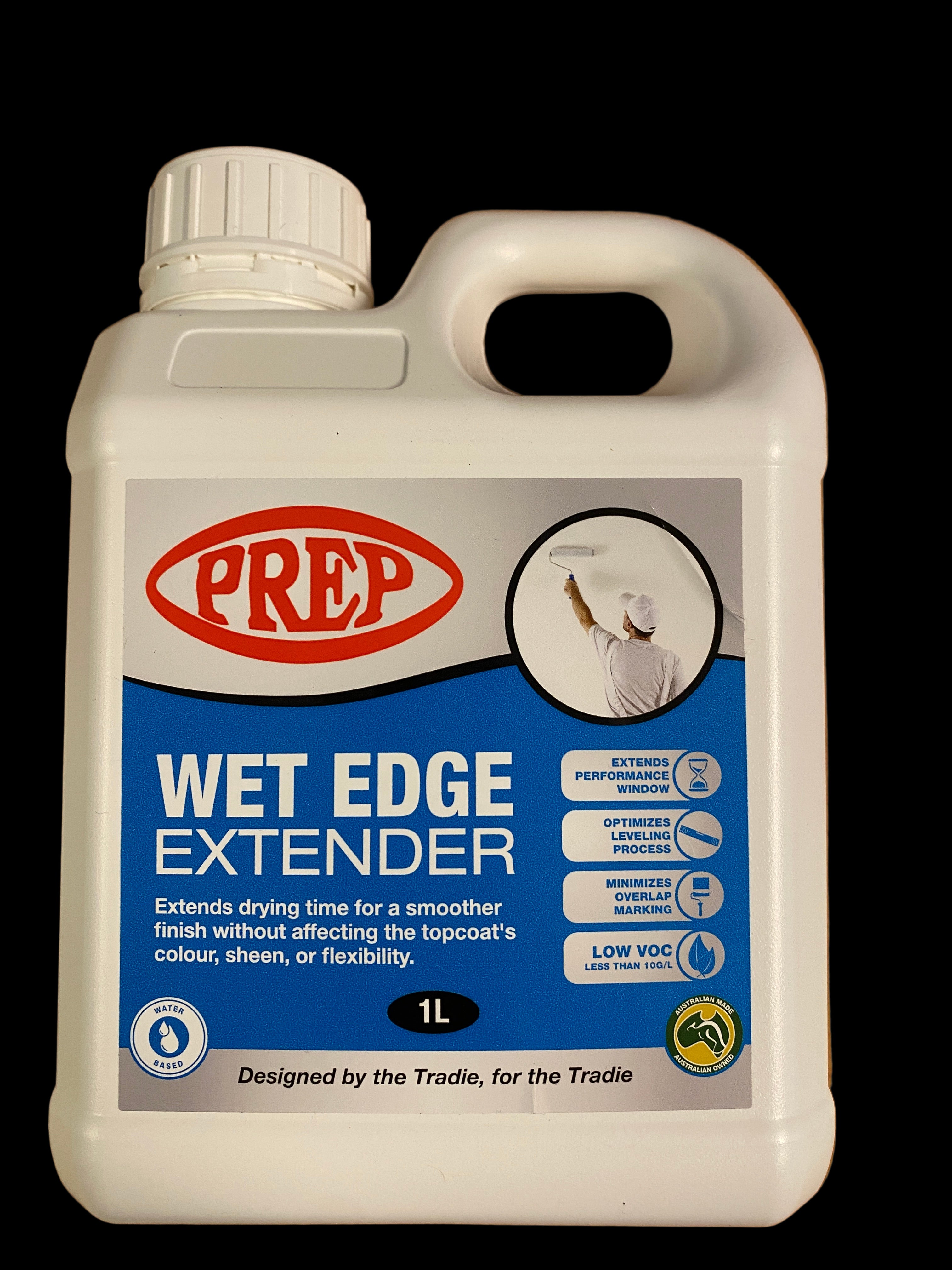 Prep Wet Edge Extender - Paint Flow Additive 1L | Professional Painting ...