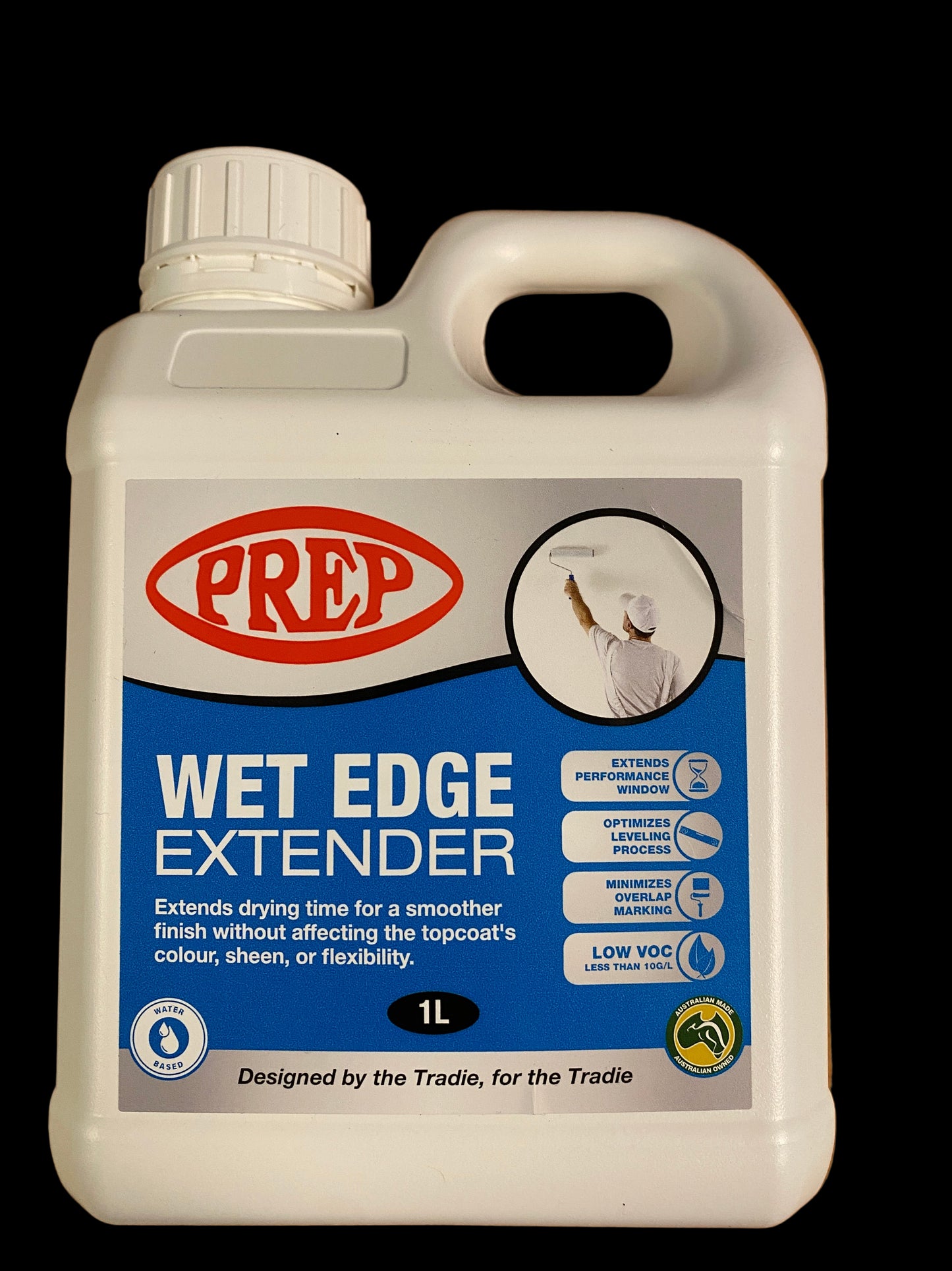 Prep Wet Edge Extender Additive Front 1lt | Crockers Paint & Wallpaper