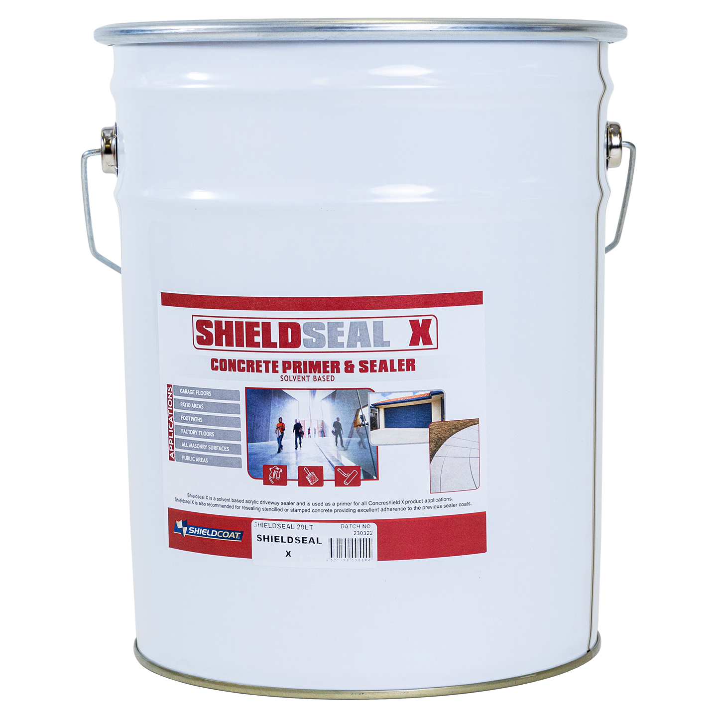 Shieldseal-X for smooth concrete Crockers Paint