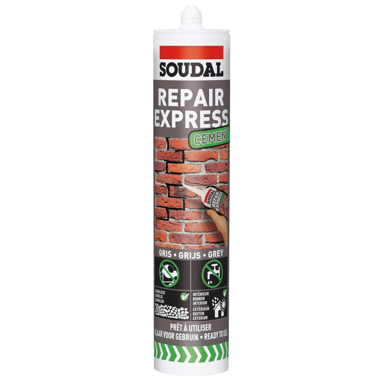 Soudal Repair Express Cement Filler - Crockers Paint & Wallpaper