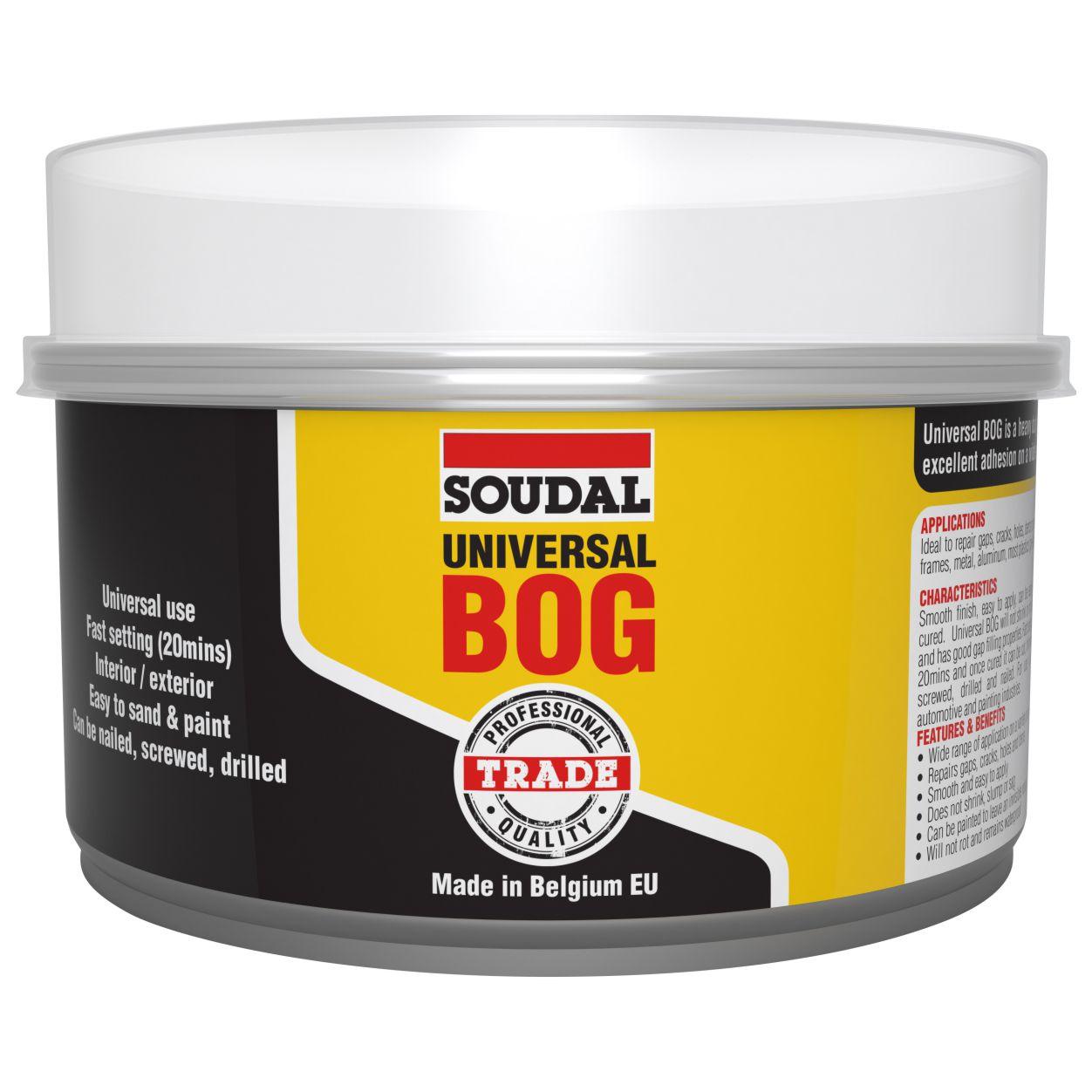 Soudal Universal Bog Filler IVORY 2 part Filler - Crockers Paint & Wallpaper