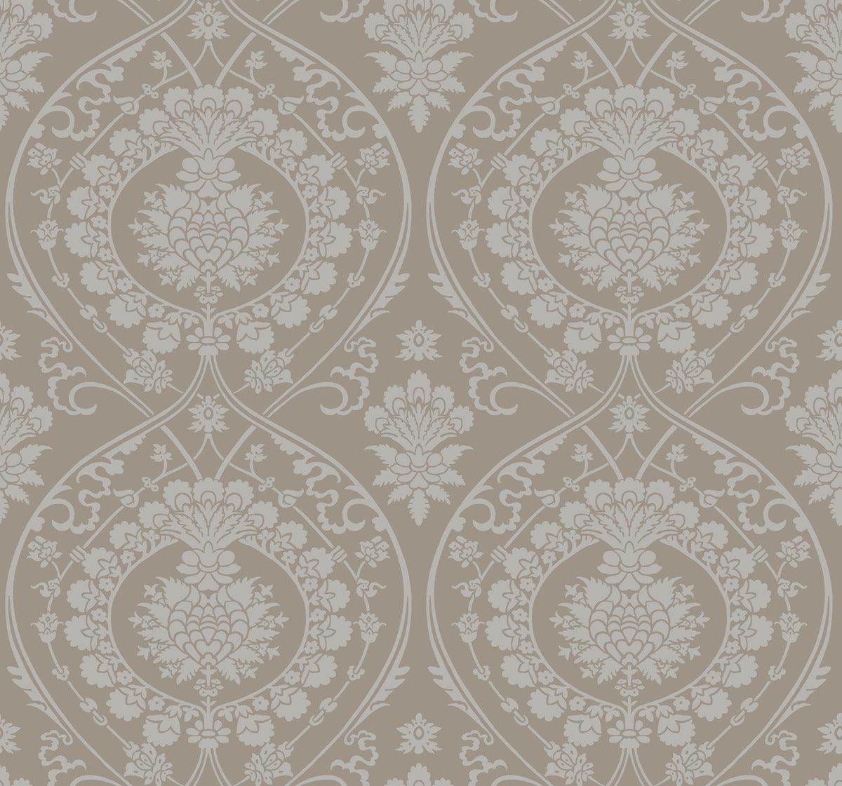 Damask Resource Library Imperial Damask Wallpaper - Crockers Paint & Wallpaper