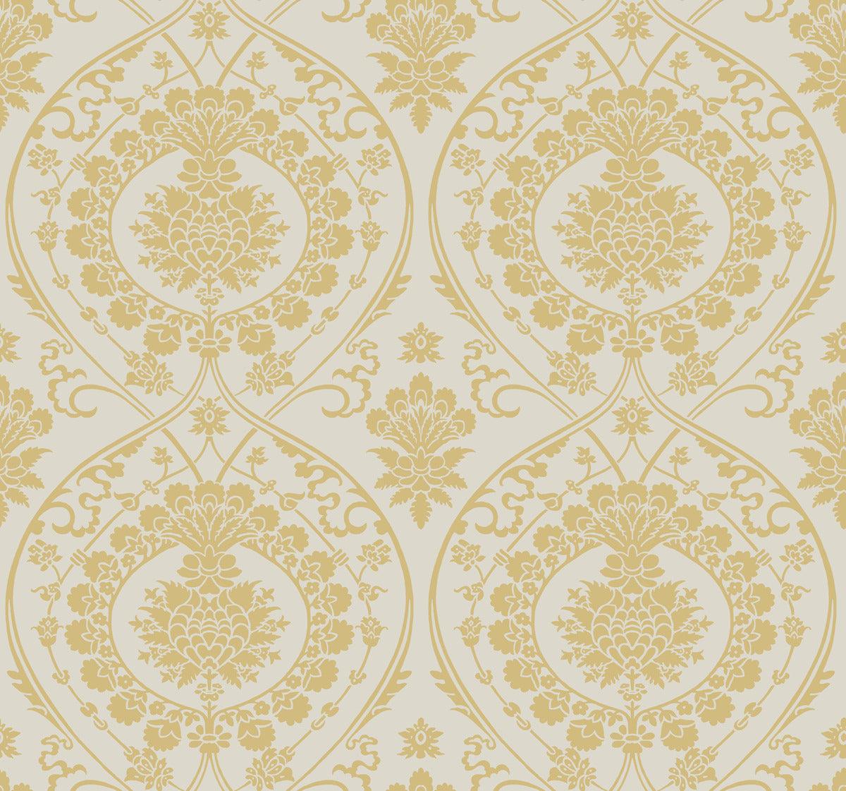 Damask Resource Library Imperial Damask Wallpaper - Crockers Paint & Wallpaper