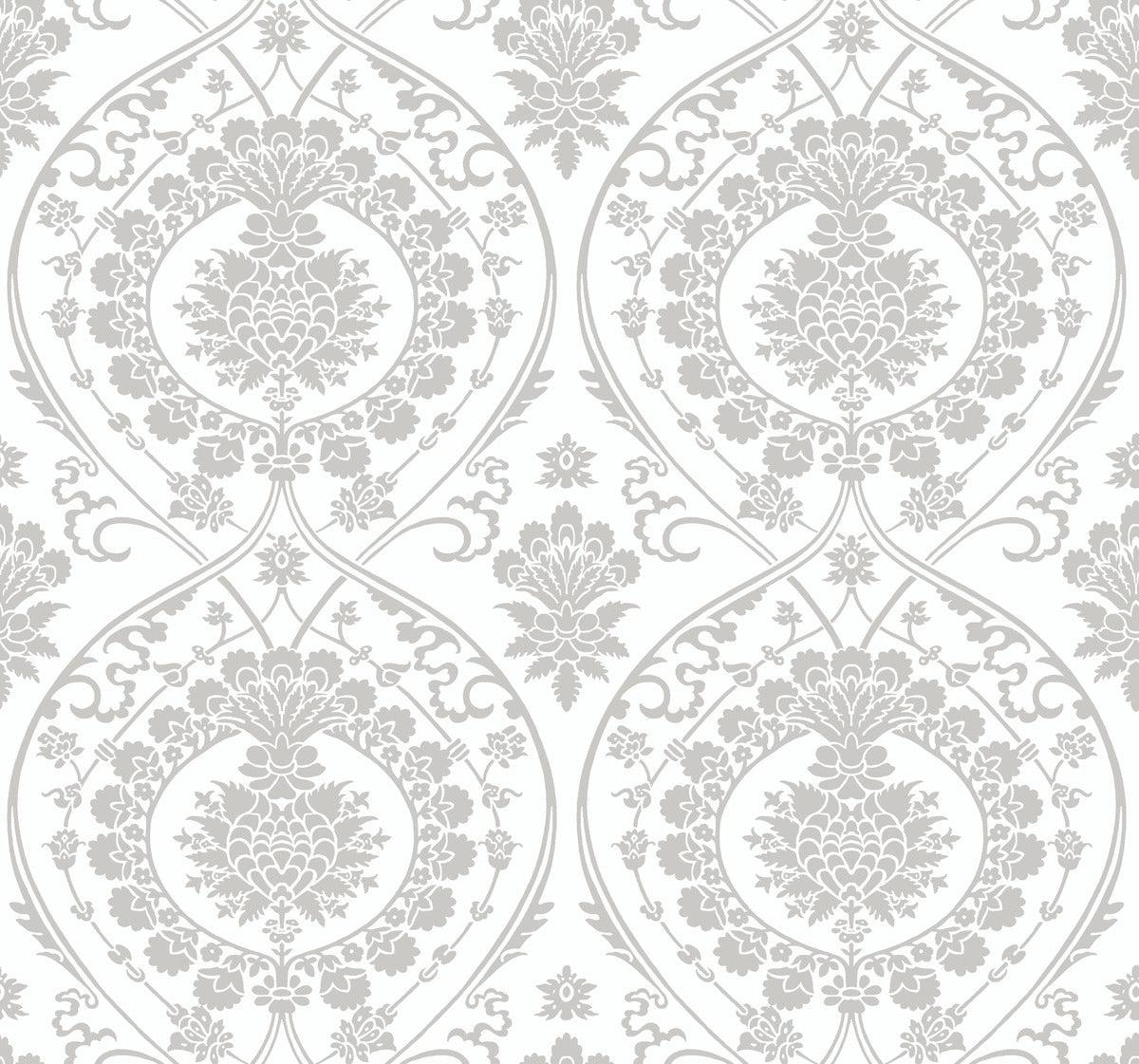 Damask Resource Library Imperial Damask Wallpaper - Crockers Paint & Wallpaper