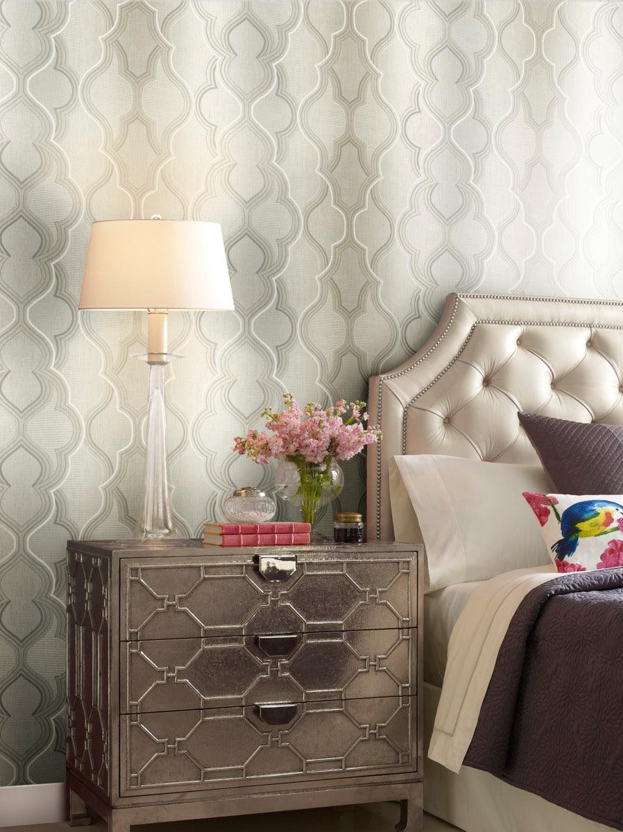 Damask Resource Library Modern Ombre Damask Wallpaper - Crockers Paint & Wallpaper