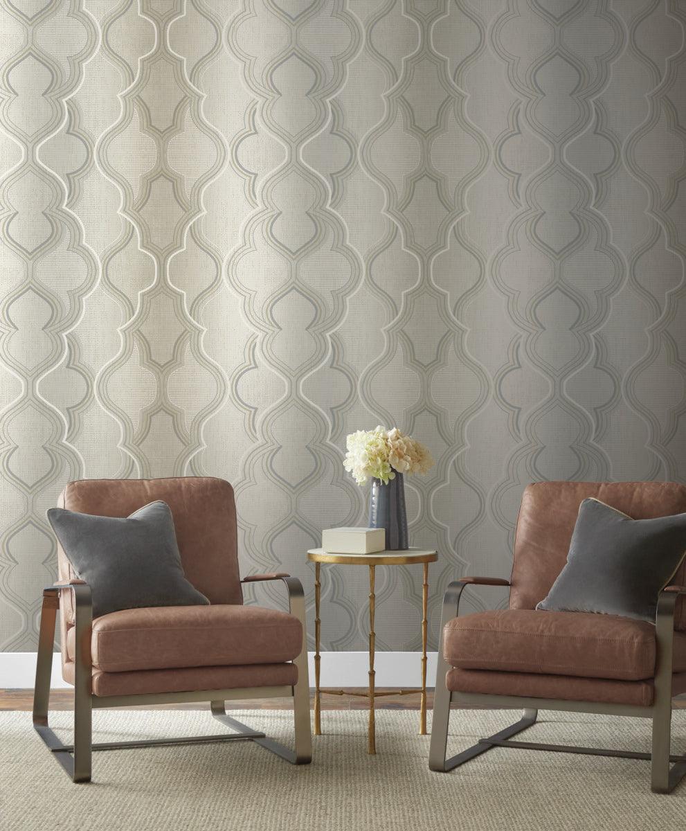 Damask Resource Library Modern Ombre Damask Wallpaper - Crockers Paint & Wallpaper