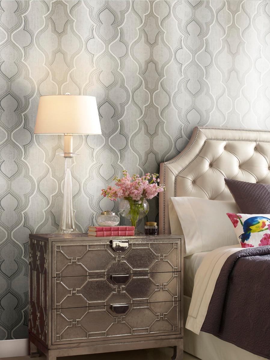 Damask Resource Library Modern Ombre Damask Wallpaper - Crockers Paint & Wallpaper