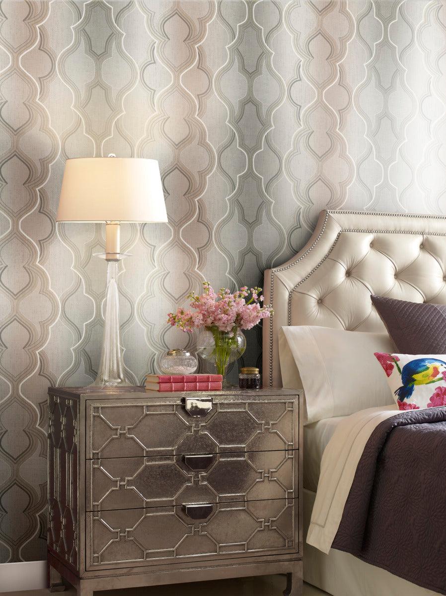 Damask Resource Library Modern Ombre Damask Wallpaper - Crockers Paint & Wallpaper