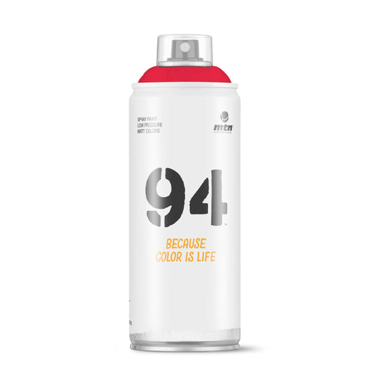 Mtn 94 Fluoro Red 400ml - Crockers Paint & Wallpaper