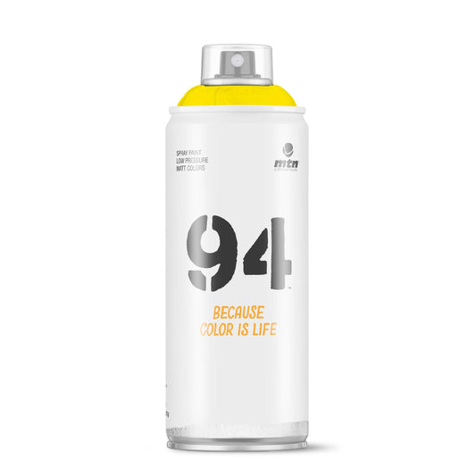 Mtn 94 Fluoro Yellow 400ml - Crockers Paint & Wallpaper