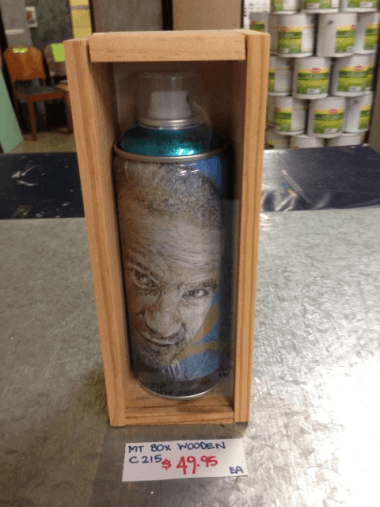 Mtn Limited Edition Can Box Wooden C215 Aerosol - Crockers Paint & Wallpaper