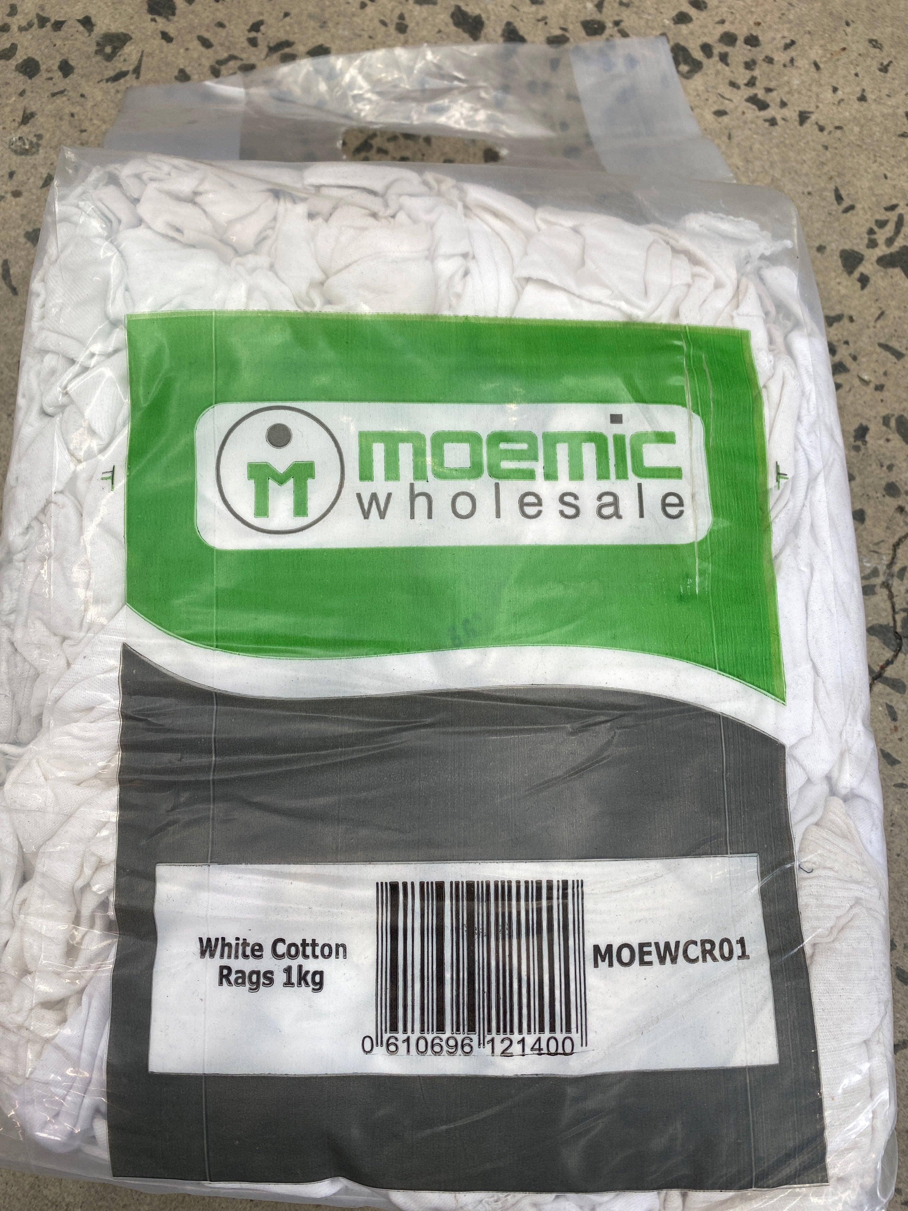 Clean Rags Only Label Absorbent Lint Free White Cotton Cleaning Clean Rags – Crockers Paint ...