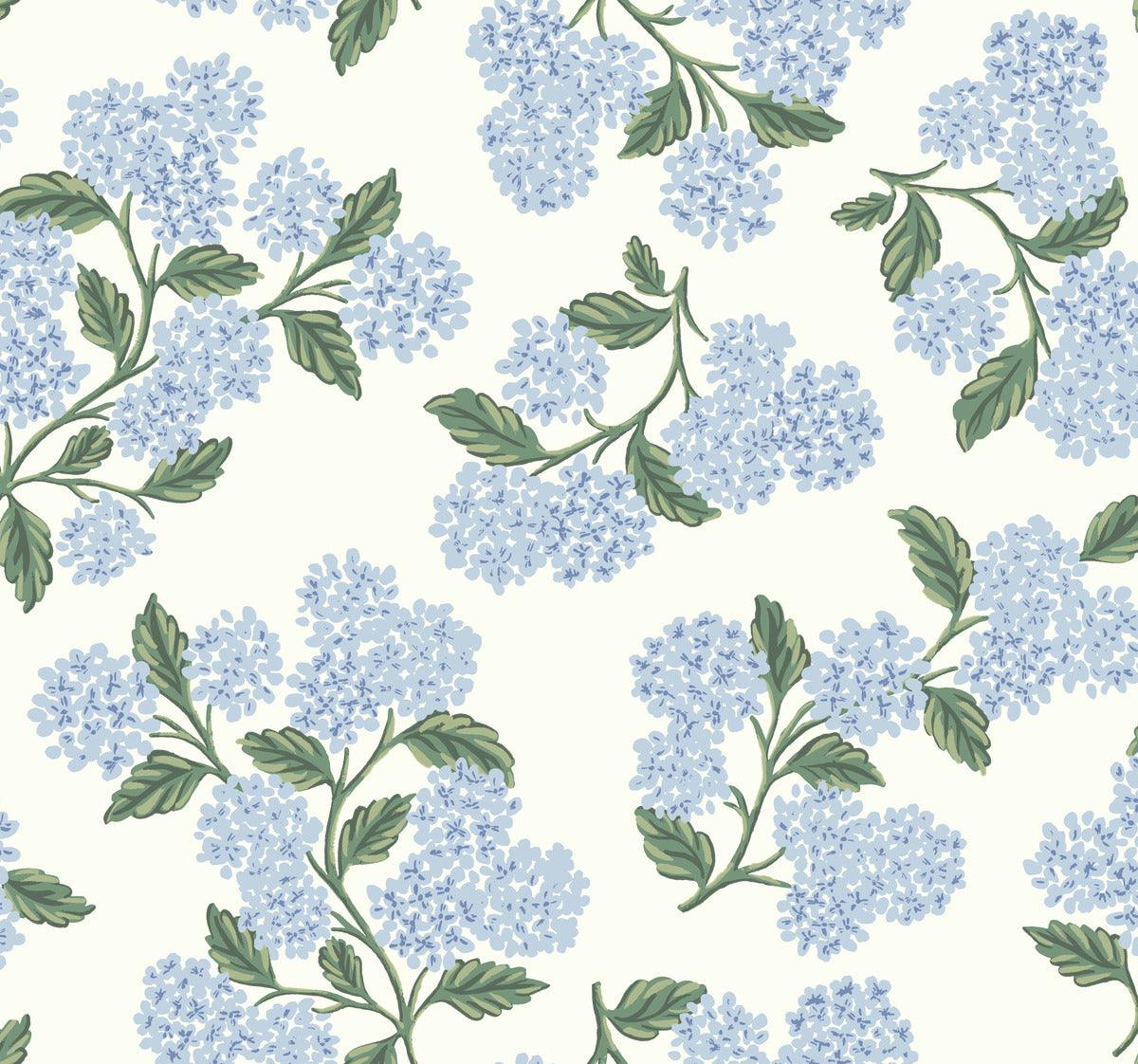 Rifle Paper Co. Hydrangea Wallpaper - Crockers Paint & Wallpaper