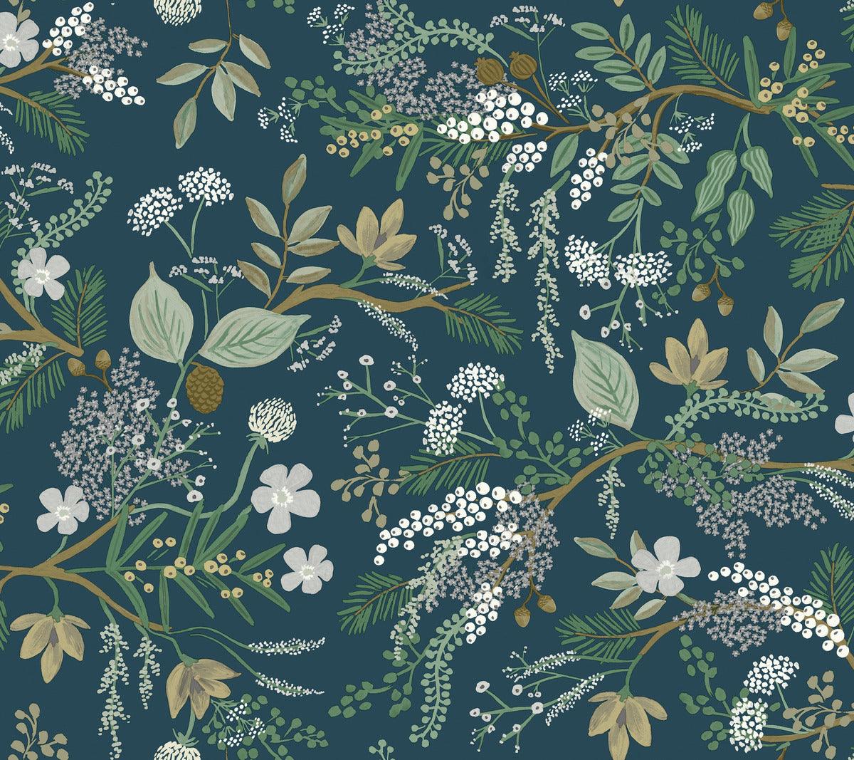 Rifle Paper Co. Juniper Forest Wallpaper - Crockers Paint & Wallpaper