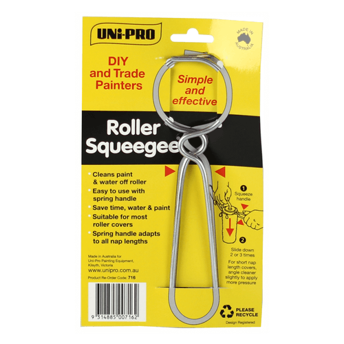 Unipro Wire Roller Squeegee - Crockers Paint & Wallpaper