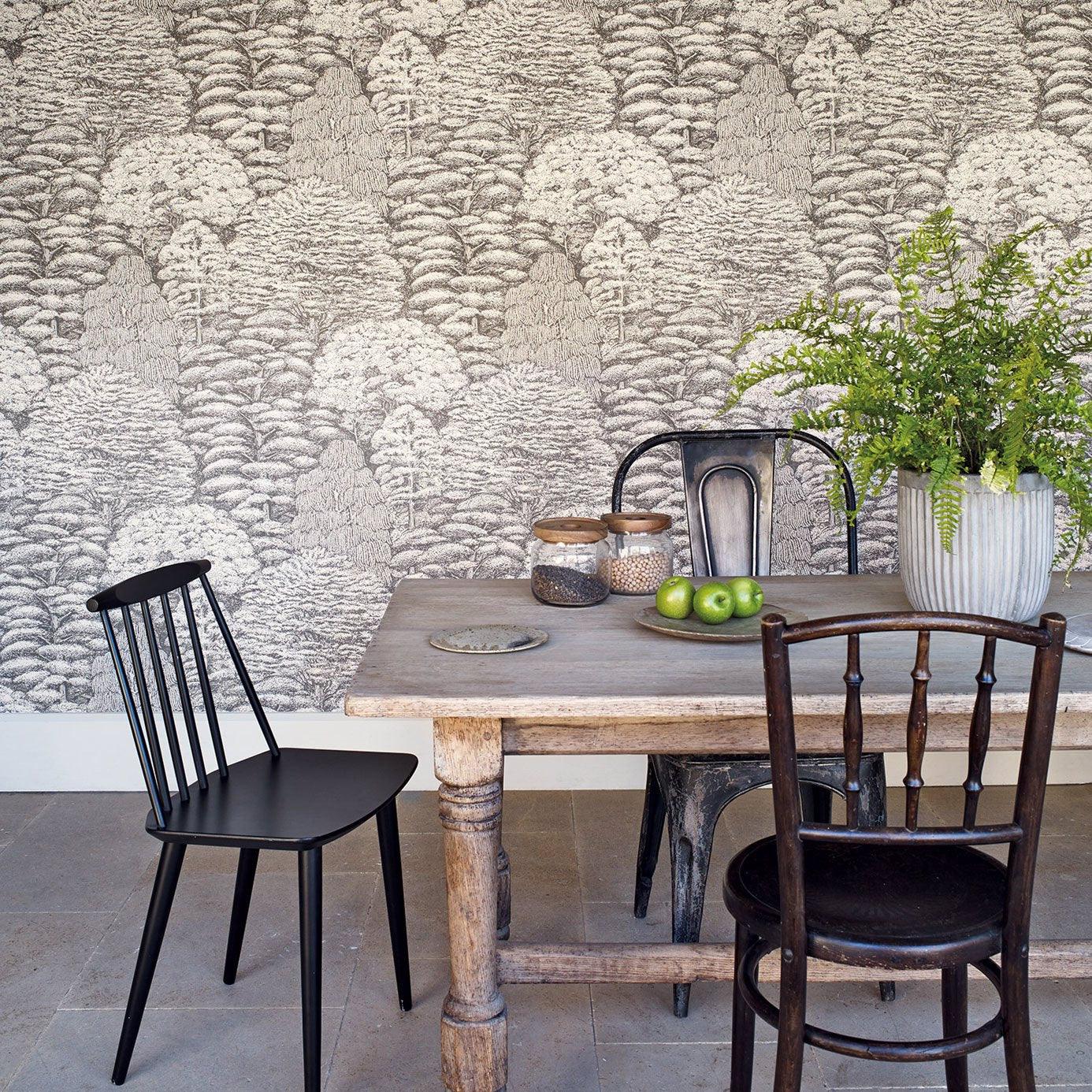 Aboretum Wallpaper Woodland Toile - Crockers Paint & Wallpaper